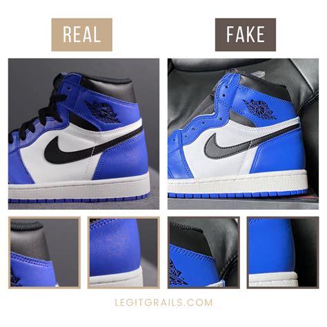 how to identify a fake shoes